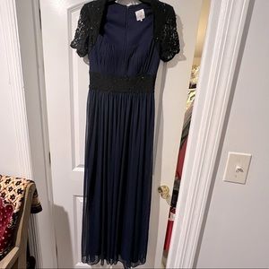 Navy formal gown